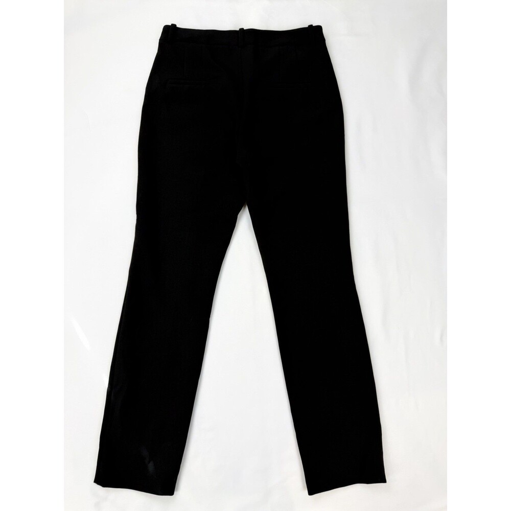 Zara Women’s Black Dress Pants Size 8 High Rise Career Work Straight Leg - Picture 2 of 11